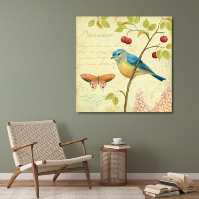One Allium Way® Brissonnet, Daphne Gallery Wrapped Canvas Art Titled: Garden Passion IV