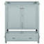 Armoire de salle de bain moderne moderne avec portes et tiroir-102526701