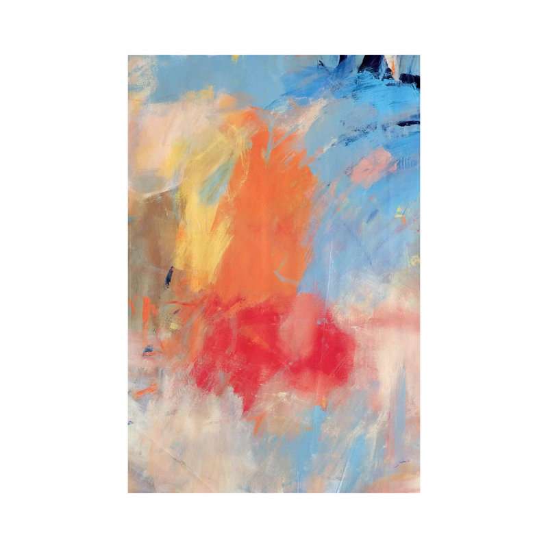 Inside The Clouds by Julian Spencer - Wrapped Canvas Painting, 30.48cm H x 20.32cm W x 1.905cm D
