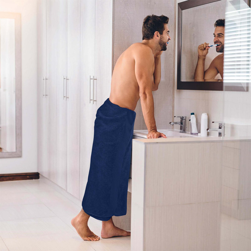 100% Cotton Bath Sheet, Navy