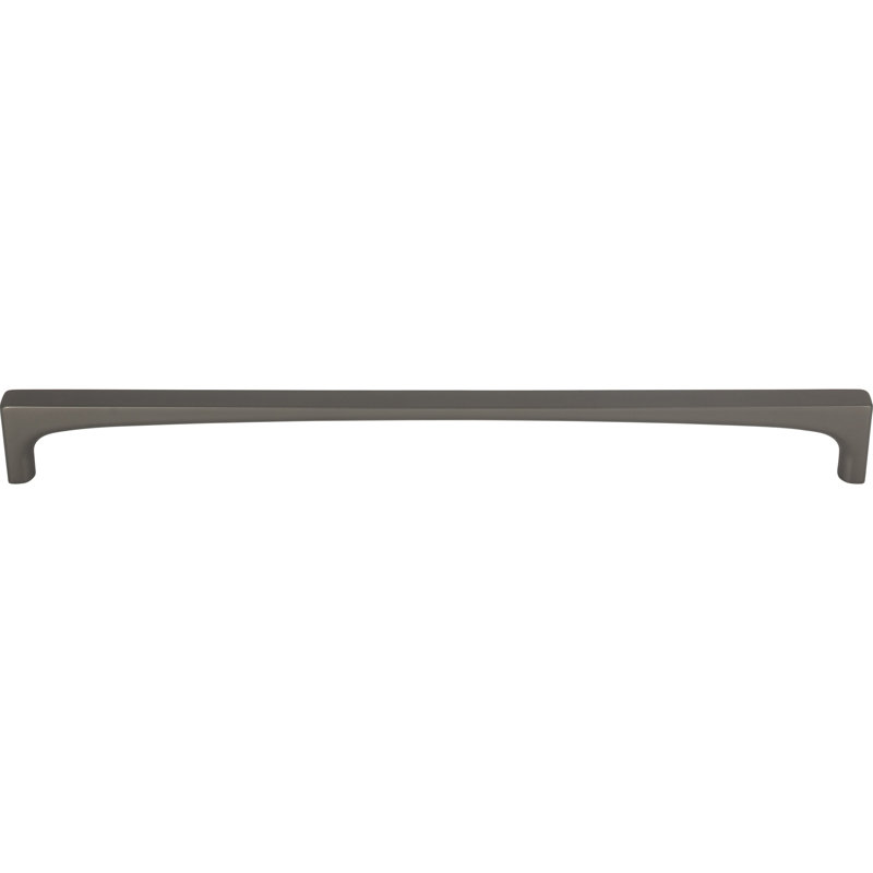 Riverside Bar pull, 8 13/16", Ash Gray