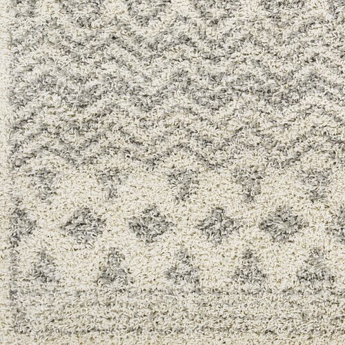 Union Rustic Bram Performance Gray Ivory Rug 