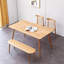 Banc de cuisine en chêne naturel