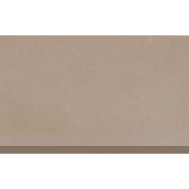 Literary License 12'' L x 6'' W Porcelain Concrete Look Cove Base Tile Trim, Clay