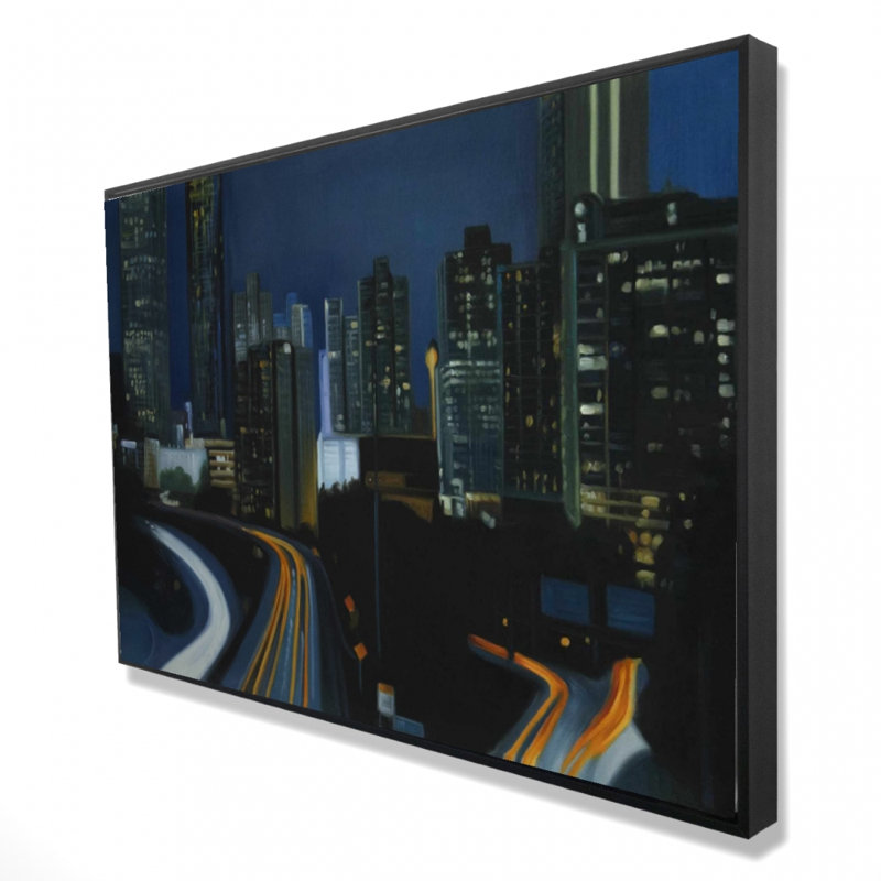 «Atlanta At Night» sur toile