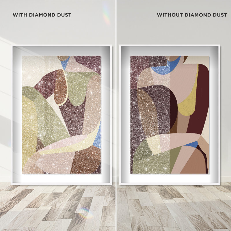 Body Studio Set Set by Oliver Gal, 37.5"H x 55.5"W, White Shadowbox