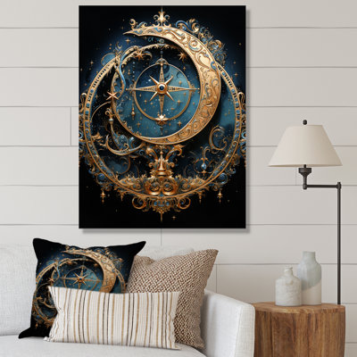 Islam Art Crescent Moon I - Islam Wall Decor