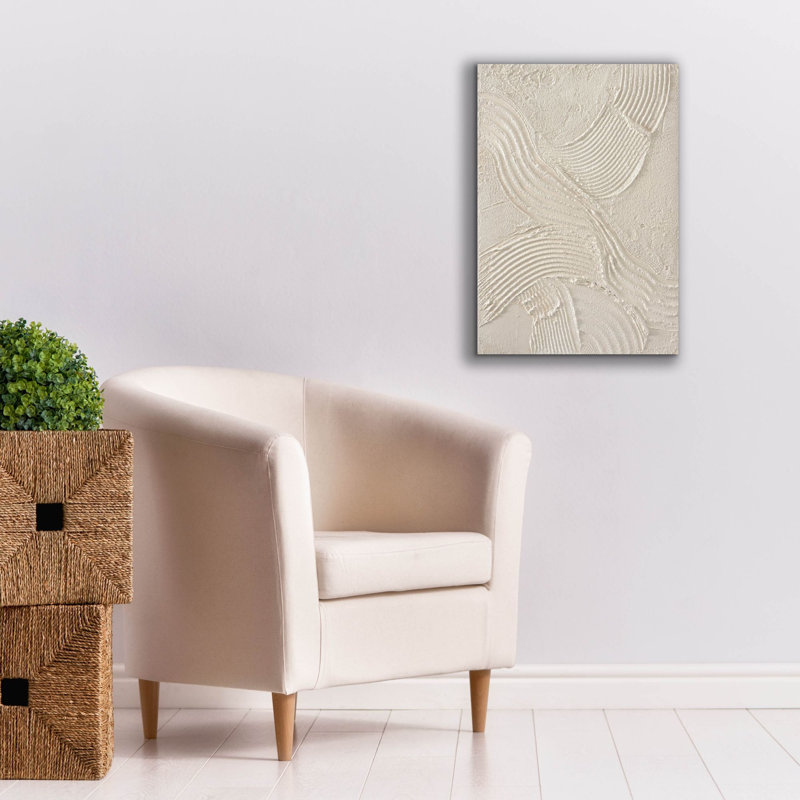  «Sand Shadows» par Design Fabrikken, art mural sur toile, H 26 po x l 18 po