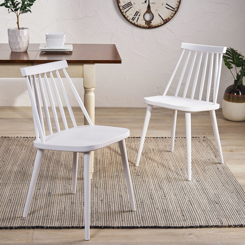 Ensemble de 2 chaises de salle à manger Farmhouse