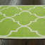 Tapis géométrique vert / ivoire Kleiner-19341608