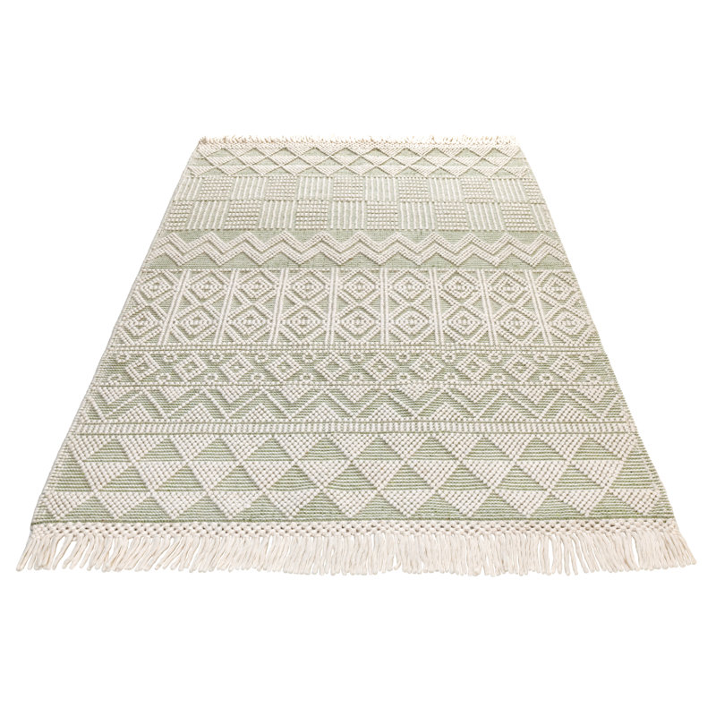 Gunhilda Moroccan Hand Woven Area Rug, Rectangle 160 x 220cm