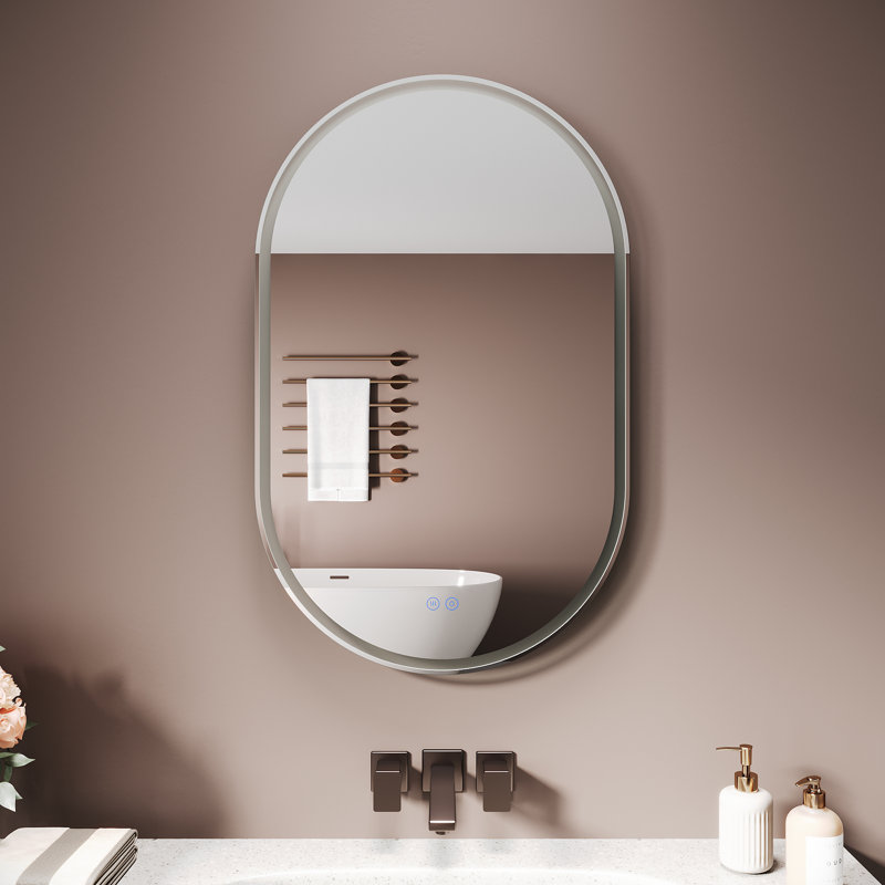 Oval Mirror, 90*60cm,Oval Bathroom Mirror