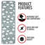 Tapis d'escalier 9x28in -1905462514