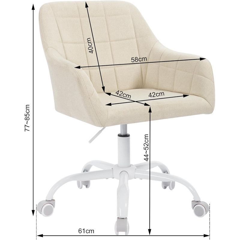 Printice Office Chair, Beige