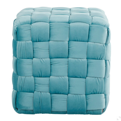 Square 16" Ottoman Velvet