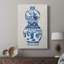 Vase Ming sur lin IV - galerie sur mesure Cavas-708871633