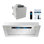 Awoco 30" 1000 CFM Ducted Insert Range Hood In Stainless Steel With Voice/Gesture/Touch Control