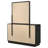 6-drawer Dresser and Mirror Black