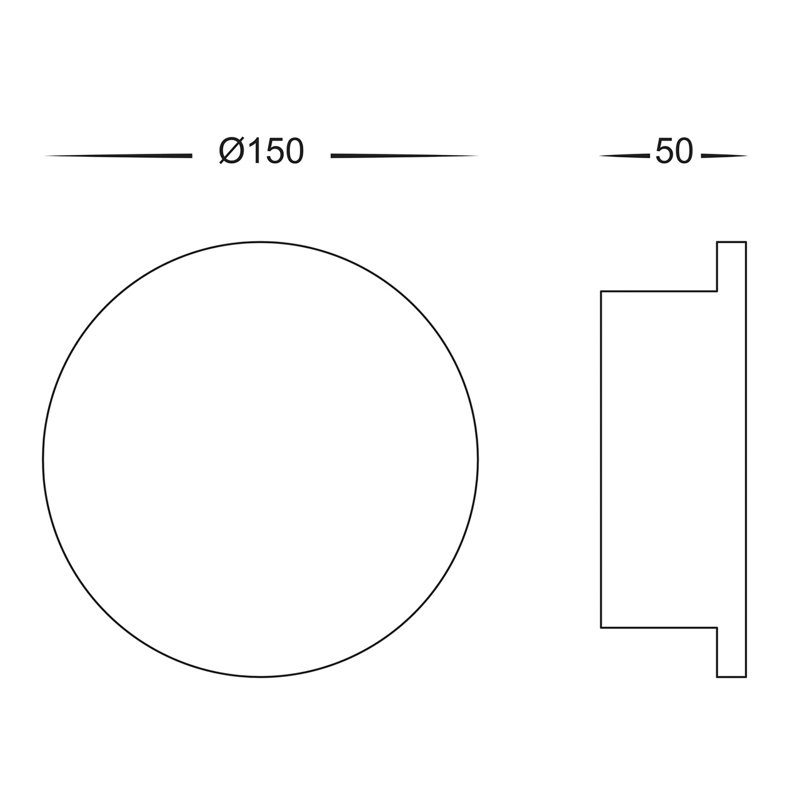 Pecic Gibs LED Flush Mounted Sconce