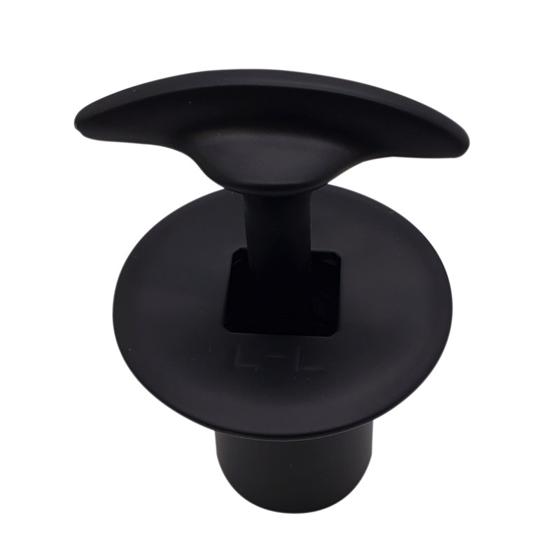 Ensemble de garniture de clapet à cloche pour foyer 3/4 po NPSM, Noir mat