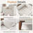 37'' Upholstered Boucle Arm Chair-1269065182
