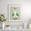Minton In Green Giclee Print by Dana Gibson