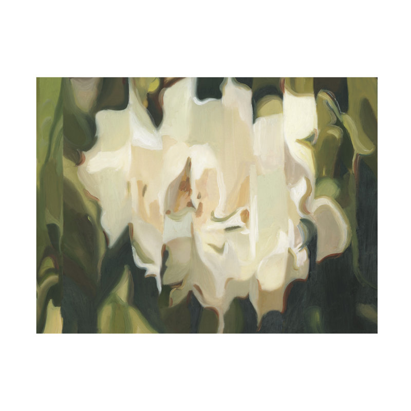 Art mural sur toile tendue - «Magnolia Shift II» par Ethan Harper pour décoration de salon, de chambre à coucher ou de bureau - 14 x 19