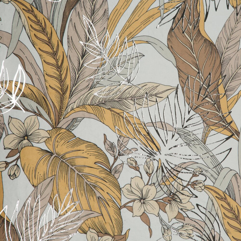 Ramires 100% Polyester Blackout Curtain Single Panel