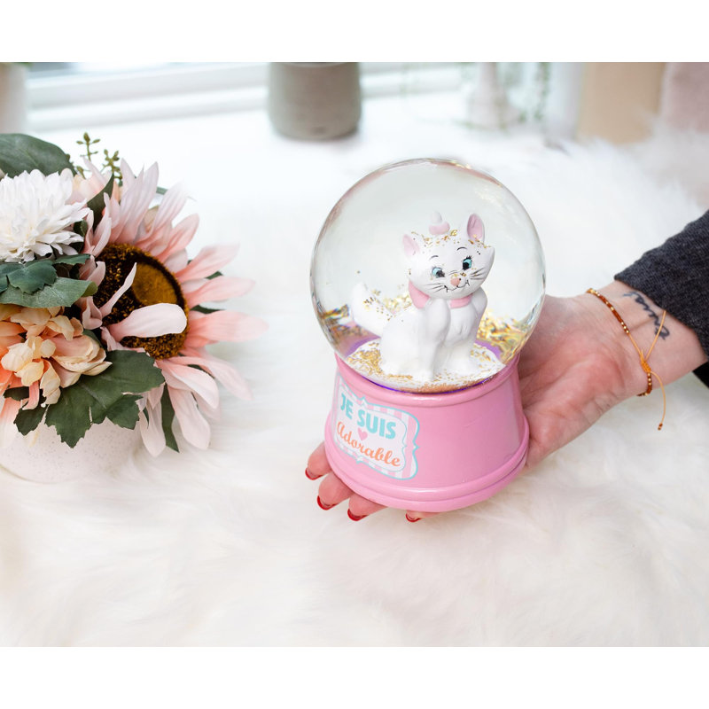 Boule à neige lumineuse «Je Suis Adorable» par Disney Aristochats