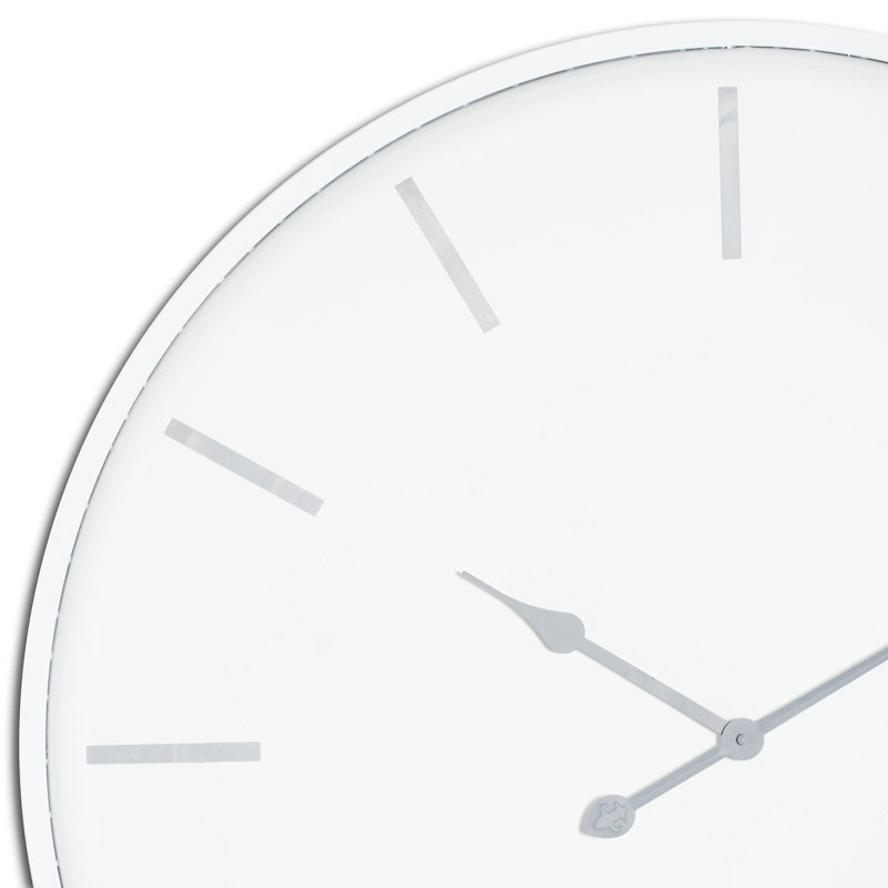 Anetia Wall Clock, Large , White