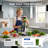 Euhomy 120v Slow Masticating Juicer With 5in Extra-wide Chute For Whole Fruits And Vegetables, Easy To Clean In Silver