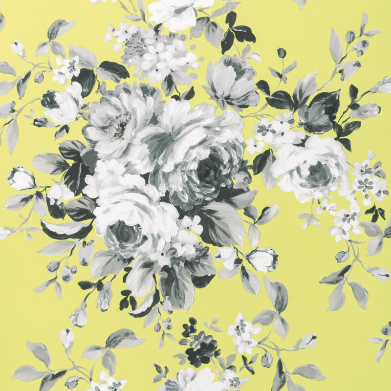 Colony Emeline Wallpaper 10.06m x 53cm, Citron