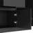 74" Freestanding Kitchen Pantry Cabinet Cupboard With 6 Doors,3 Shelves And 2 Drawer,Versatile Wardrobe & Kitchen Cabinet,Craft Storage Cabinet,Laundry Room Storage For  Kitchen (Black)