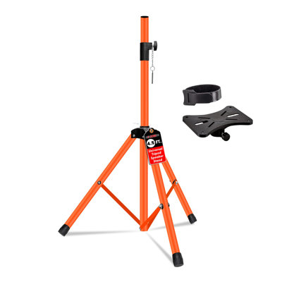 Support de 5 haut-parleurs réglables pour trépied de sonorisation 31 à 54 po avec insert de 35 mm et 132 lb