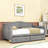 Twin Wood Daybed with Sturdy Frame and Dual Storage Drawers-1705123824