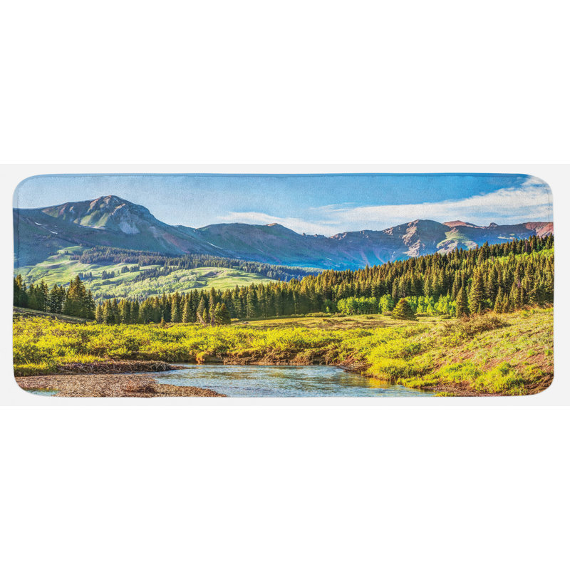 Tapis de cuisine paysage