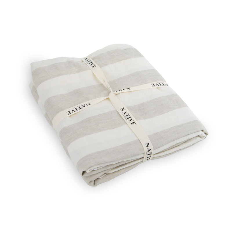 100% Linen Machine Woven, Single (3')