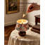 Lavender Designer Candle with Solid Wood Holder
