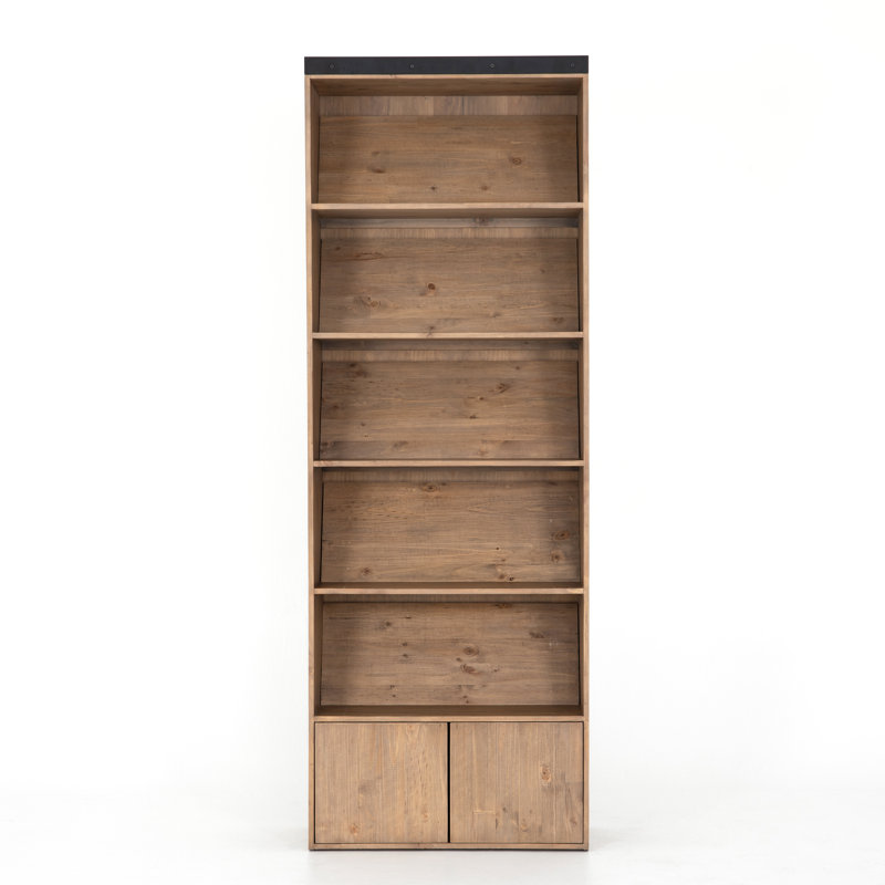 Bane Bookcase, Smoke Pine