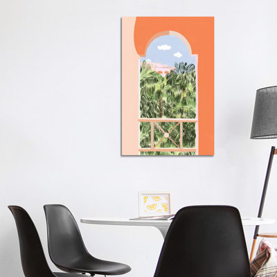 Summer Travel 1 Piece Wrapped Canvas Wall Art