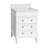 Frankfurt 24" Single Bathroom Vanity Set with White Cabinet and Quartz Countertop-1332639541-1315818497