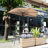 Patio Umbrella - 9FT Half Umbrella Outdoor Patio Canopy with Easy Hand Crank - Condo, Townhouse, or Balcony Furniture by Villacera (Beige)-451665950