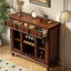 Buffet en bois de noyer massif