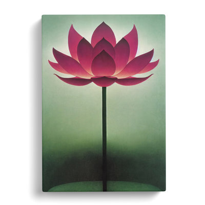 Lotus Flower - Wrapped Canvas