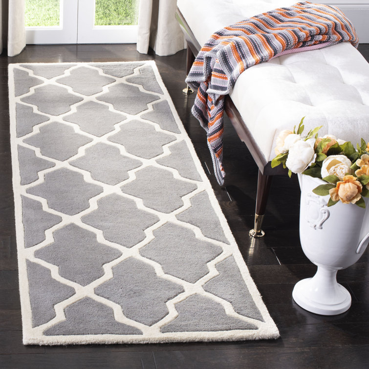 Carolene Hand Tufted Wool Geometric Rug