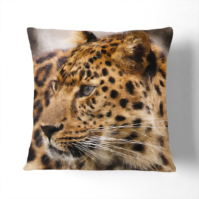 Leopard Vol.1 Square Throw Cushion