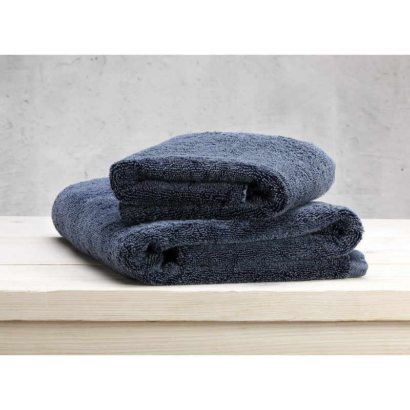 Midweight Bath Towel, Blue 