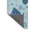 Tapis bleu marine à motifs Adilene-30403886