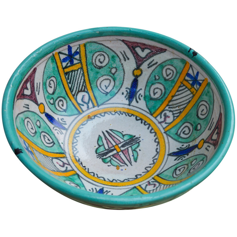 Afro-Moresque Handmade Decorative Bowl