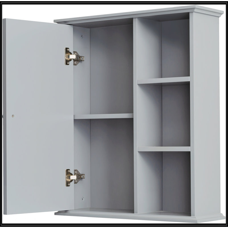 Armoire murale 23,6 po, Gris
